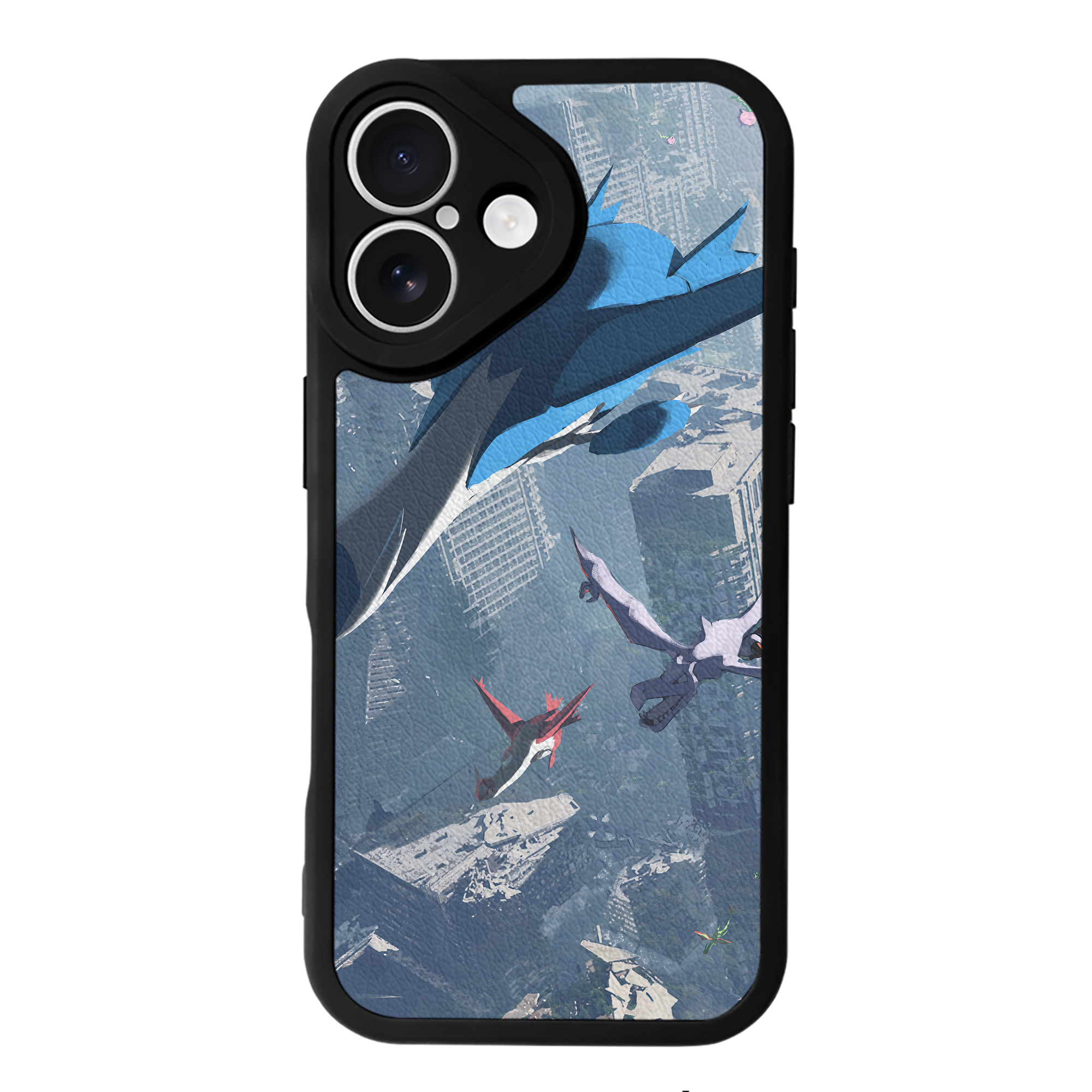 （画像用） ポケットモンスター Pokémon 【iPhone 16シリーズ対応】シリコンスマホケース（レザー調） 材質：シリコン